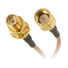 CABLE COAXIAL RG316 SMA MALE TO FEMALE 120CM