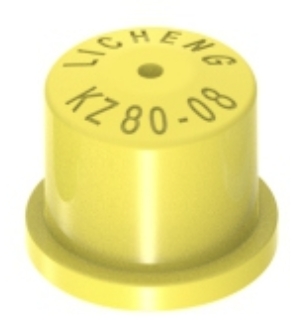 SPRAY NOZZLE CONE SHAPE YELLOW (KZ08-08)