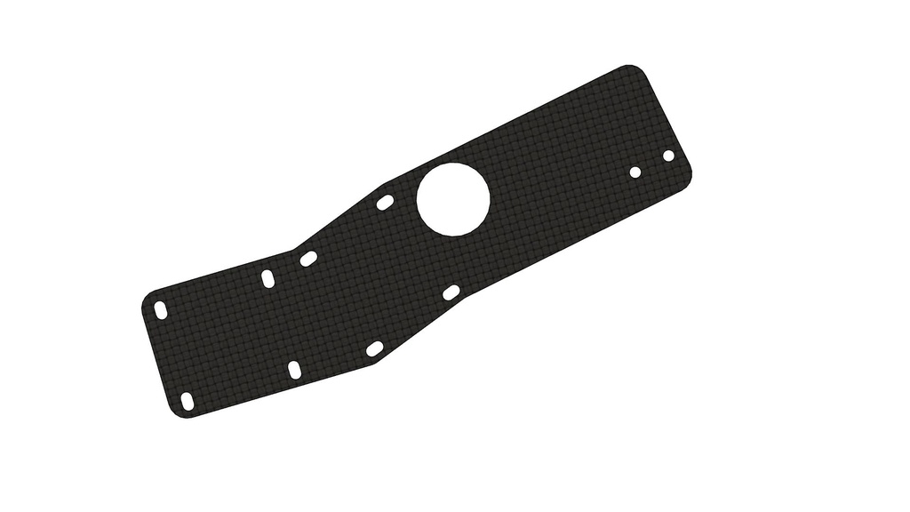 CARBON FIBER SPRAY BOOM LOCK PLATE