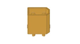 [EC-CN-OS-037-01-00] คอนเน็คเตอร์ XT30 ตัวผู้ 