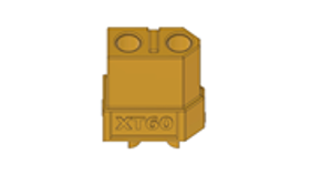 [EC-CN-OS-038-01-00] คอนเน็คเตอร์ XT60 ตัวเมีย